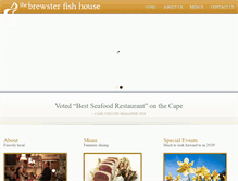 Tablet Screenshot of brewsterfishhouse.com